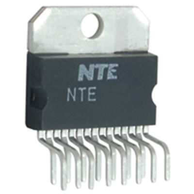 NTE Electronics NTE1862 INTEGRATED CIRCUIT TV VERTICAL DEFLECTION CIRCUIT 15-LEA