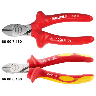 Stahlwille 66008160 6600 VDE Side Cutters, 160mm
