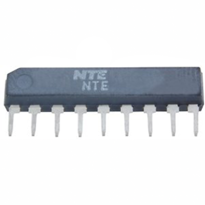 NTE Electronics NTE1658 INTEGRATED CIRCUIT TV TUNER BAND SELECTOR 9-LEAD SIP VCC
