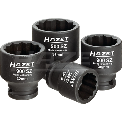 Hazet 900SZ/4 Hollow 12.5mm (1/2") 24 - 36 Joint/Axle Shaft Drive Tool Set