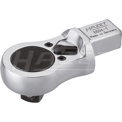Hazet 6604-1 14 x 18mm Solid 12.5mm (1/2") Insert Reversible Ratchet