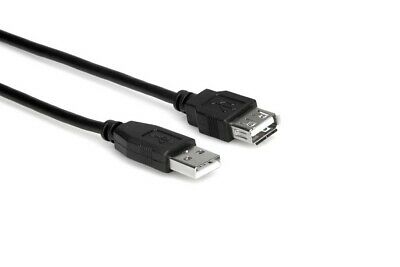 Hosa USB-210AF Type A to Type A High Speed USB Extension Cable, 10 Feet