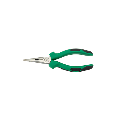 Stahlwille 65293160 6529 Snipe Nose Pliers w/ Cutter, 160mm, Polished, Multi-C
