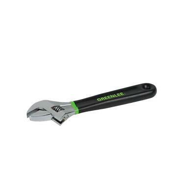 Greenlee 0154-08D Adjustable Wrench with Dipped Handle 8 Inches