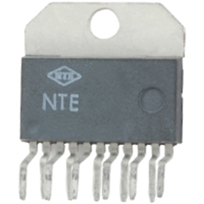 NTE Electronics NTE7177 IC HI VOLTAGE CRT DRIVER FOR COLOR MONITORS 11-LEAD SIP