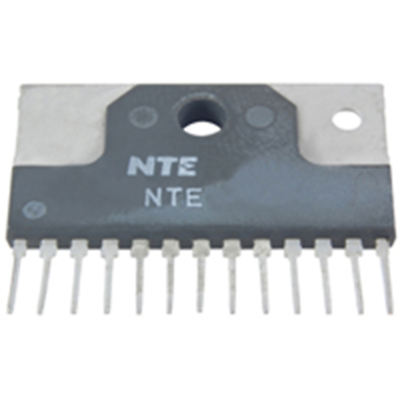 NTE Electronics NTE7210 IC DUAL 5.5W AF POWER AMP FOR CAR STEREO 13-LEAD SIP