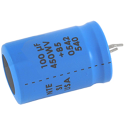 NTE Electronics SI3300M25 CAPACITOR SNAP IN ALUMINUM ELECTROLYTIC 3300UF 25V 20%