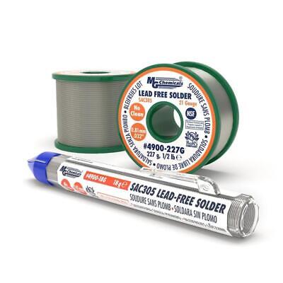 MG Chemicals 4900-18G SAC305 No-Clean Solder Wire