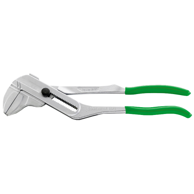 Stahlwille 65735180 6573 PowerGRIP Pliers Wrench, 192mm; Chr, Dip/Sure-Grip