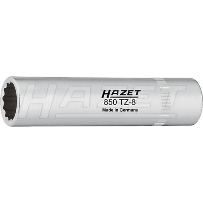 Hazet 850TZ-8 Hollow 6.3mm (1/4") 8-8 Traction Timing Chain Cover Socket