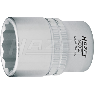 Hazet 900AZ-3/8 (12-Point) Hollow 12.5mm (1/2") 3/8 Socket