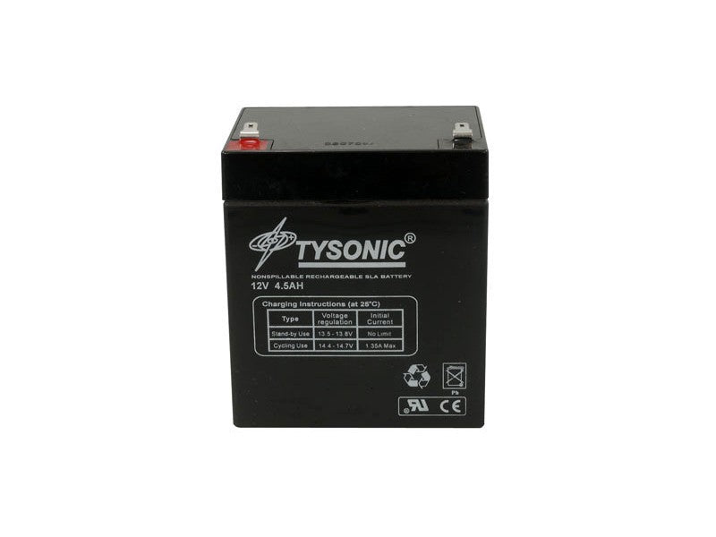 Tysonic TY-12-5 12V 5.0AH Sealed Lead Acid Battery