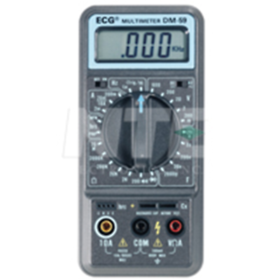 NTE Electronics DM-59 MULTIMETER GENERAL PURPOSE DIGITAL 10 FUNCTION 30 RANGE