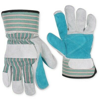 CLC 2047 DOUBLE LEATHER PALM SAFETY CUFF WORK GLOVES