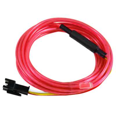 NTE Electronics 69-ELCW3.2RD EL CHASING WIRE 3.2MM DIA RED 3M