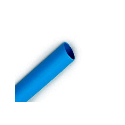 3M™ Heat Shrink Thin-Wall Tubing FP-301-1/4-48"-Blue-Hdr-12 Pcs