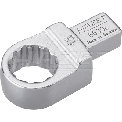 Hazet 6630C-15 9 x 12mm 12-Point Traction 15 Insert Box-End Wrench