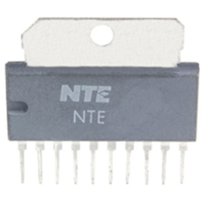 NTE Electronics NTE1278 INTEGRATED CIRCUIT AUDIO POWER AMP PO=5.8W 10-LEAD