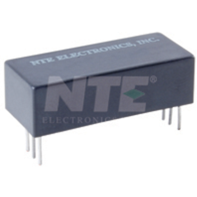 NTE Electronics R44-11D2-6 RELAY-REED DPST-NO 0.5AMP 6VDC SEALED SHIELDED
