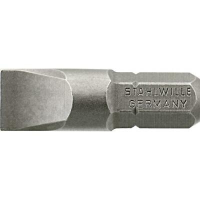 Stahlwille 08070120 1160 1/4" Bit for Slotted Screws, 0.5 x 3.0 mm