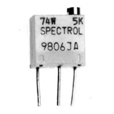 NTE Electronics 500-0293 74W-204 TRIM 200K OHM