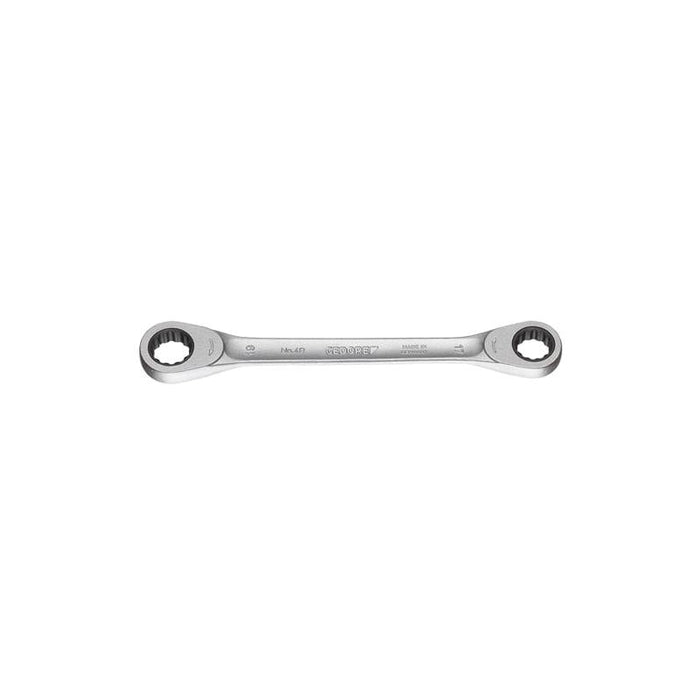 Gedore 2306751 Flat Ring Ratchet Spanner 10x13 mm