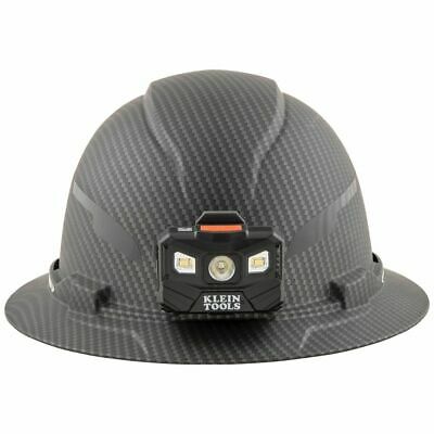Klein Tools 60346 Hard Hat, Premium KARBN, Non-Vented Full Brim, Class E