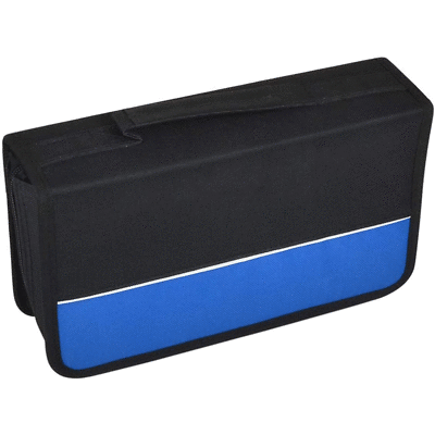 XtremPro CD DVD VCD Blue-Ray Nylon Zipper Wallet Case 104 Capacity 11097