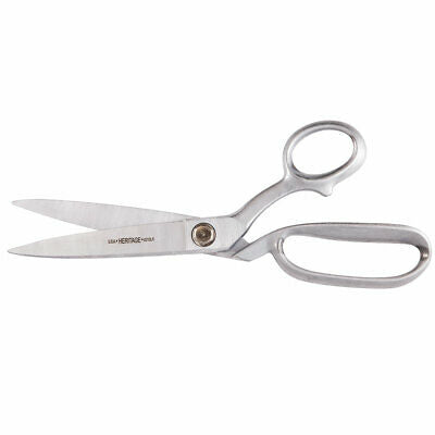 Heritage Cutlery 8210LR 11 1/4'' Bent Trimmer w/ Large Ring / Industrial Coating