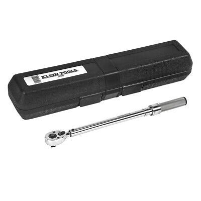 Klein Tools 57000 15-75 Foot-Pound Range Micro-Adjustable Torque-Sensing Wrench