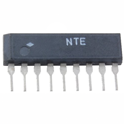 NTE Electronics NTE1718 INTEGRATED CIRCUIT DUAL COMPARATOR 9-LEAD SIP VCC=+-18V