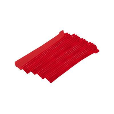 Eclipse 900-098-RD Cable Tie Hook Tape 8" Red, 25 PK