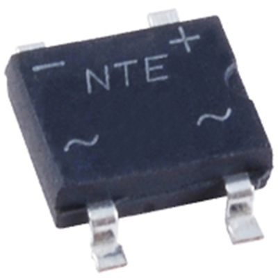 NTE Electronics NTE5334SM BRIDGE RECTIFIER - FULL WAVE SINGLE PHASE 1KV 1A