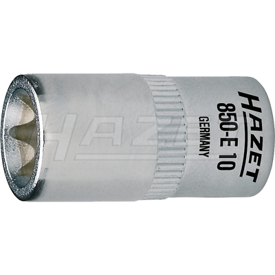 Hazet 850-E4 TORX Square, Hollow 6.3mm (1/4") E4 Socket