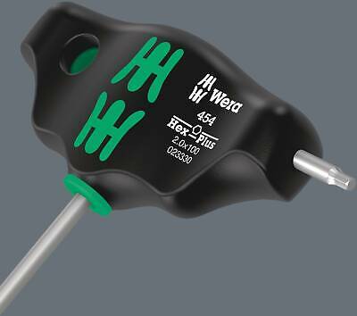 WERA 05023359001 454 HF T-handle hexagon screwdriver Hex-Plus