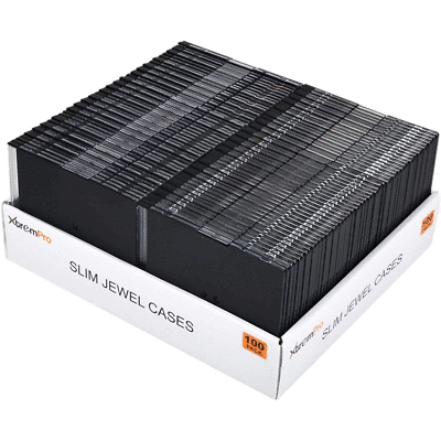 XtremPro Slim Cd DVD Jewel Storage Replacement Case 11072