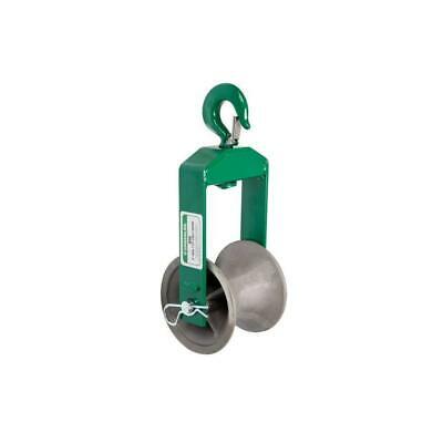 Greenlee 650 Hook Type Cable Sheave, 6"