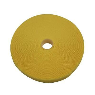 Eclipse 902-555 Hook & Loop Tape, 3/4 " Wide, Yellow, 50FT Roll