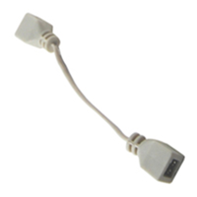 NTE Electronics LEDTA-7 FEMALE JUMPER WIRE 4-PIN TO 4-PIN 3"