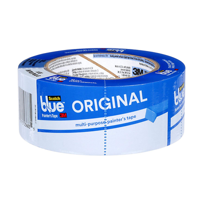 ScotchBlue™ ORIGINAL Painter's Tape, 2090-36A, 1.41 in x 60 yd (36 mm x 54,8 m)