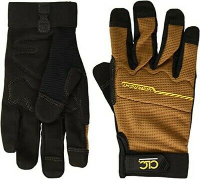 Custom Leathercraft 124M Flexible Grippy Work Gloves