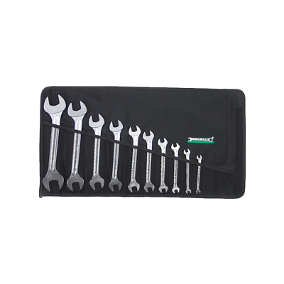 Stahlwille 96400307 10/10 Double Open Ended Spanner Set w/ Wallet