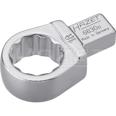 Hazet 6630C-18 9 x 12mm 12-Point Traction 18 Insert Box-End Wrench