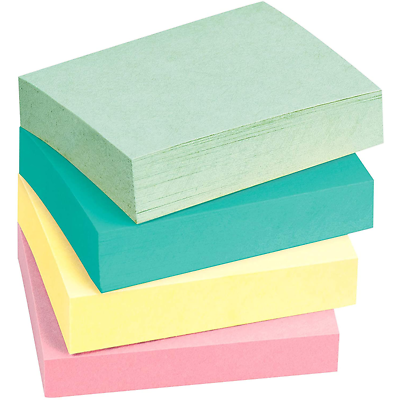Post-it Notes 653-AST, 1-3/8 in x 1 7/8 in (34,9 mm x 47,6 mm), Marseille
