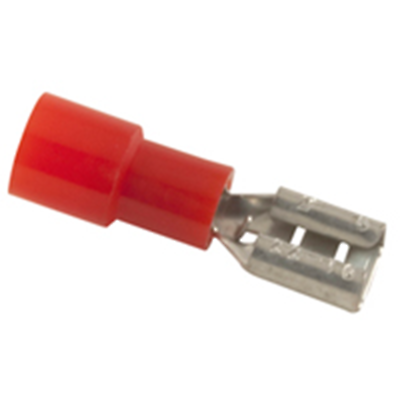 NTE Electronics 76-NIFD22-110C Female Disconnect Nylon Insulated 22-18awg 100/pk