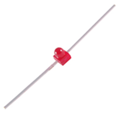 NTE Electronics NTE3001 LED-RED T-3/4 1.8MM SUBMINIATURE LOW PROFILE