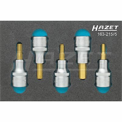 Hazet 163-215/5  Screwdriver socket set