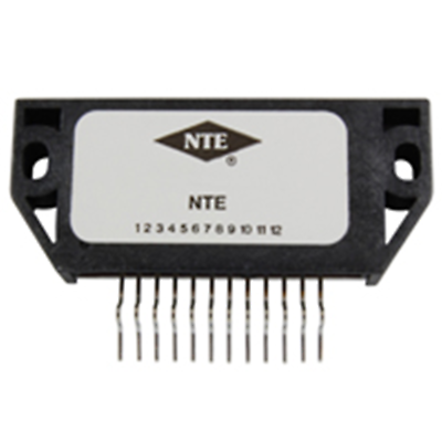 NTE Electronics NTE1884 HYBRID MODULE 3 OUTPUT VOLTAGE REGULATOR FOR VCR 12-LEAD
