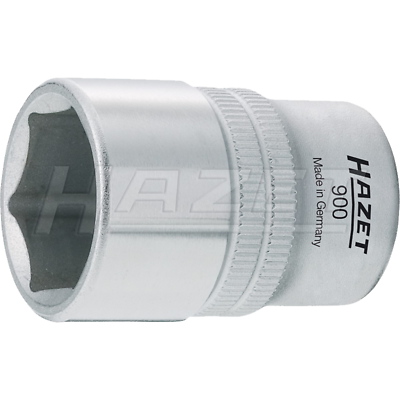 Hazet 900-22 (6-Point) Hollow 12.5mm (1/2") Hexagon 22 Socket