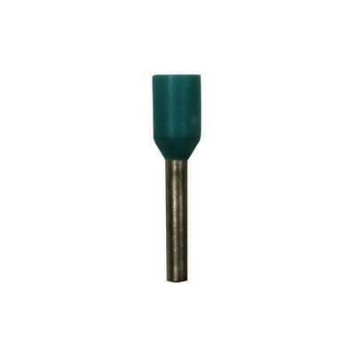 Eclipse 701-026-100 22 AWG Turquoise 6mm Barrel Wire Ferrules 100 Pack.